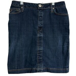 True Religion Jean Skirt Size 28